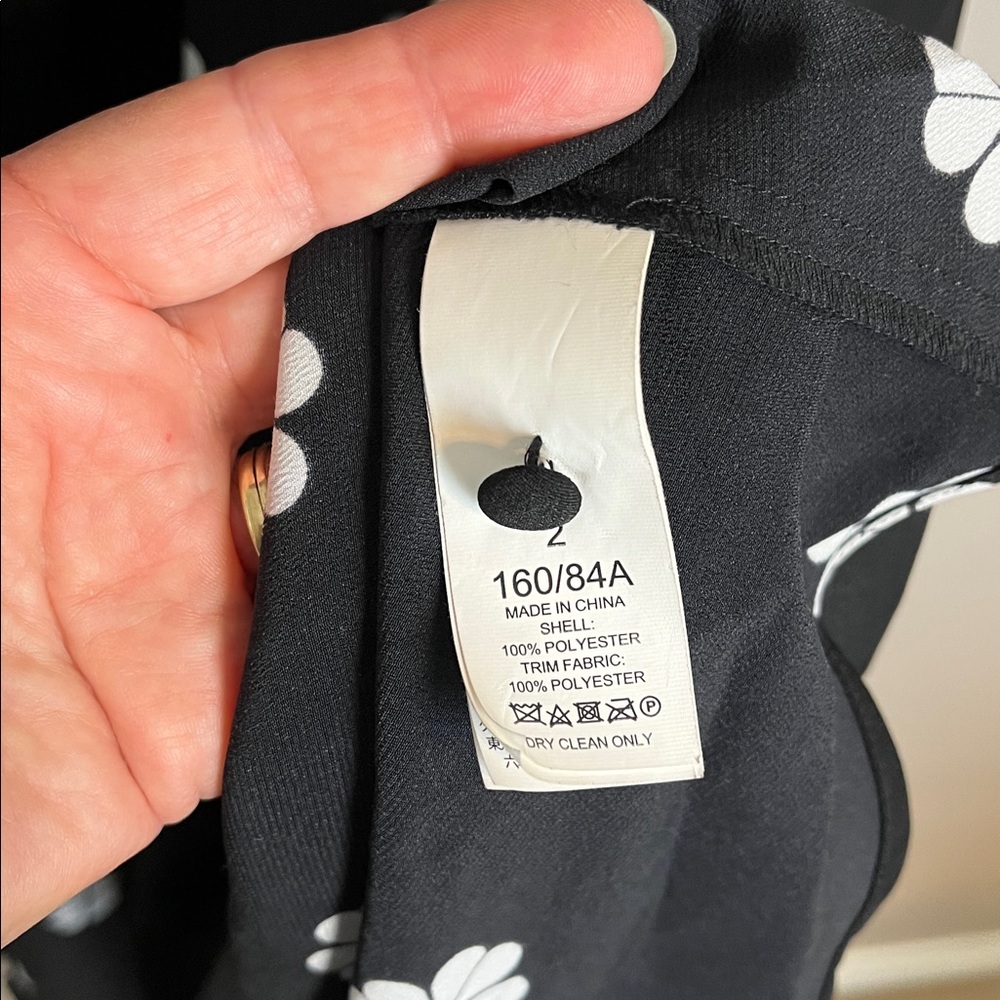Kate Spade Clover Toss Wrap Dress Size 2 - Picture 7 of 7